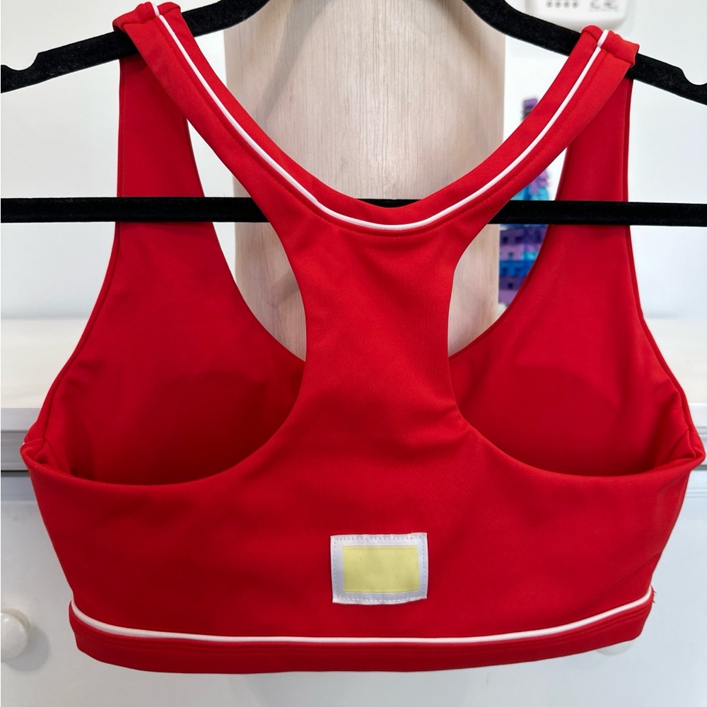 WLK Red Sports Bra / Racerback Top
• Size M